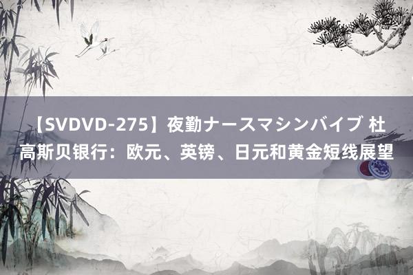 【SVDVD-275】夜勤ナースマシンバイブ 杜高斯贝银行：欧元、英镑、日元和黄金短线展望