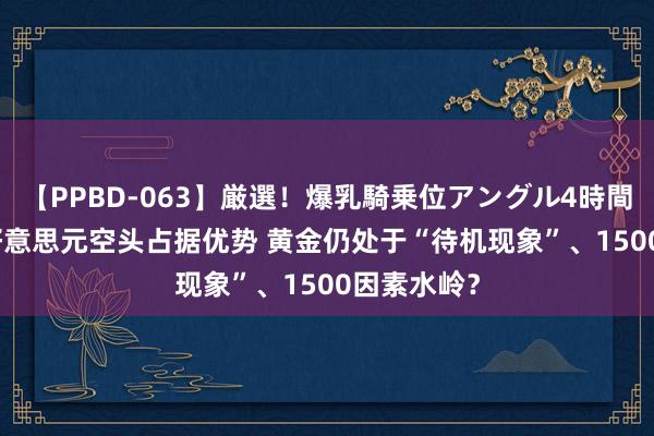 【PPBD-063】厳選！爆乳騎乗位アングル4時間 FXTM：好意思元空头占据优势 黄金仍处于“待机现象”、1500因素水岭？