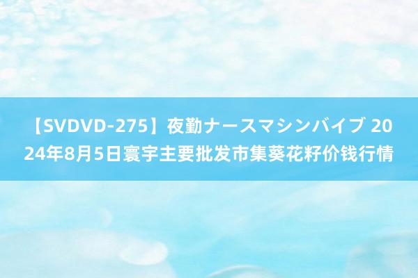 【SVDVD-275】夜勤ナースマシンバイブ 2024年8月5日寰宇主要批发市集葵花籽价钱行情