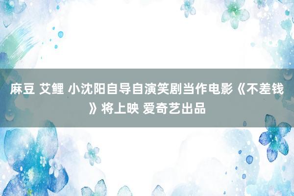 麻豆 艾鲤 小沈阳自导自演笑剧当作电影《不差钱》将上映 爱奇艺出品