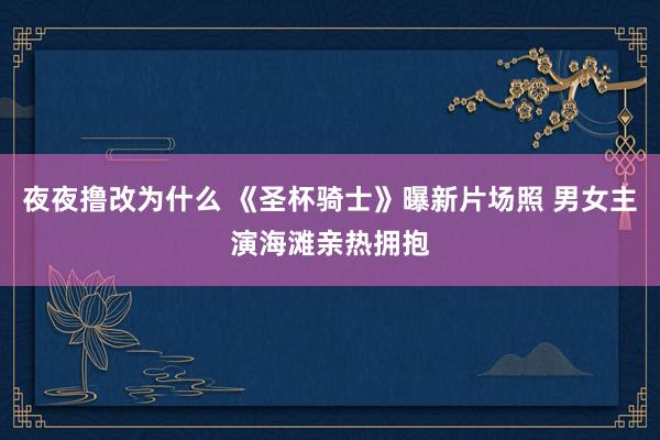 夜夜撸改为什么 《圣杯骑士》曝新片场照 男女主演海滩亲热拥抱